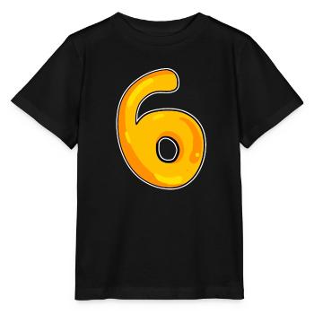 Number 6 Number - Stanley/Stella MINI CREATOR Kids’ T-Shirt - black - Front - Mikhail (115cm)