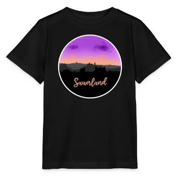 Sauerland Fineline Skyline - T-shirt bio MINI CREATOR Stanley/Stella Enfant - noir - Devant - Mikhail (115cm)
