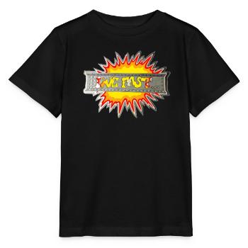 Lebe schnell - Stanley/Stella Kinder T-Shirt MINI CREATOR  - Schwarz - Vorne - Mikhail (115cm)