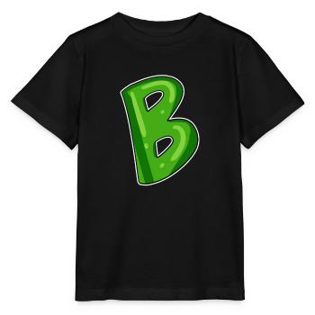 point B - point initial B - T-shirt bio MINI CREATOR Stanley/Stella Enfant - noir - Devant - Mikhail (115cm)