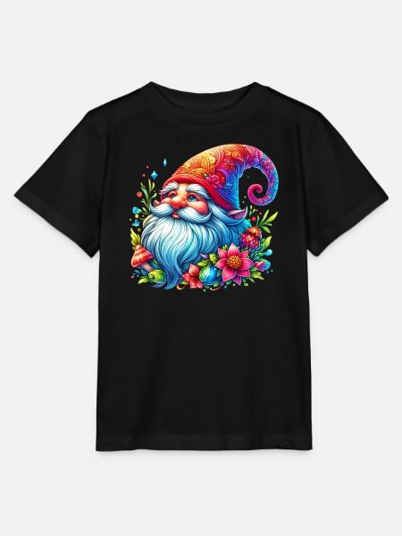 Gnom-Goblin-Elf - Stanley/Stella Kinder T-Shirt MINI CREATOR - Schwarz