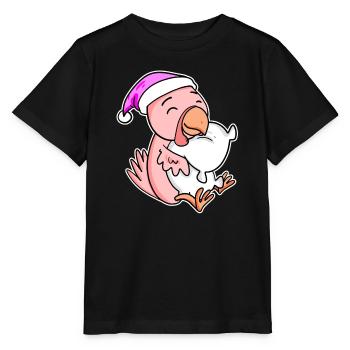 Huhn Müde Ausschlafen Schlafen Mädchen - Stanley/Stella Kinder T-Shirt MINI CREATOR  - Schwarz - Vorne - Mikhail (115cm)