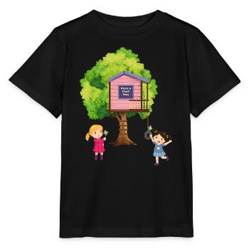 Have A Good Day - Stanley/Stella Kinder T-Shirt MINI CREATOR  - Schwarz - Vorne - Mikhail (115cm)