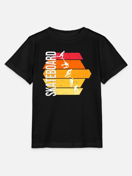 Skateboard - Stanley/Stella Kinder T-Shirt MINI CREATOR - Schwarz