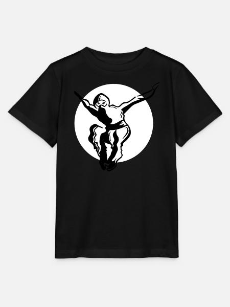 Ninja - whiteblack - Stanley/Stella Kinder T-Shirt MINI CREATOR - Schwarz