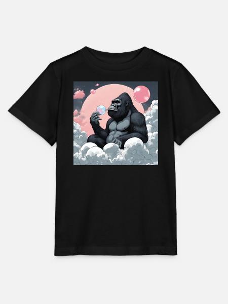 Bosutom ☁️☁️☁️ - Stanley/Stella Kinder T-Shirt MINI CREATOR - Schwarz