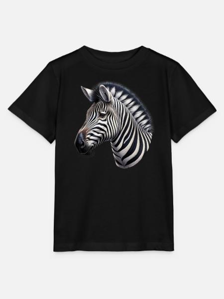 Zebra - Stanley/Stella Kinder T-Shirt MINI CREATOR - Schwarz