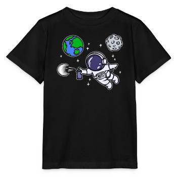 Graffiti Street Art Zeichnen Illustration Kunst - Stanley/Stella Kinder T-Shirt MINI CREATOR  - Schwarz - Vorne - Mikhail (115cm)