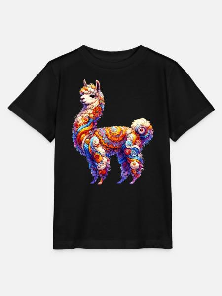 Alpaka - Stanley/Stella Kinder T-Shirt MINI CREATOR - Schwarz