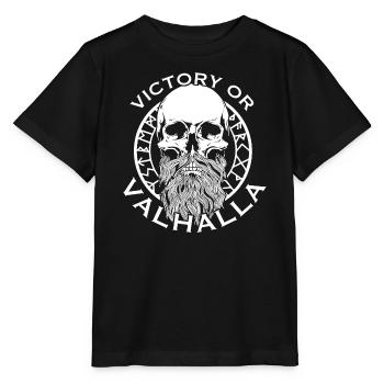Victoria oder Walhalla - Stanley/Stella Kinder T-Shirt MINI CREATOR  - Schwarz - Vorne - Mikhail (115cm)