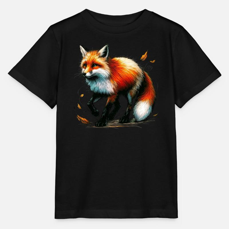 Fuchs - Stanley/Stella Kinder T-Shirt MINI CREATOR - Schwarz