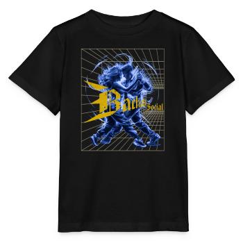 Festivals de perspective sociale de la bachata - T-shirt bio MINI CREATOR Stanley/Stella Enfant - noir - Devant - Mikhail (115cm)