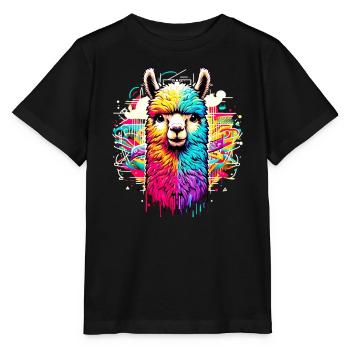 Alpaga - T-shirt bio MINI CREATOR Stanley/Stella Enfant - noir - Devant - Mikhail (115cm)