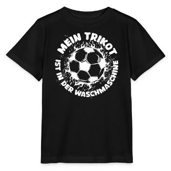 Football Drôle Dictons Mon Maillot En Lingerie Logo - T-shirt bio MINI CREATOR Stanley/Stella Enfant - noir - Devant - Mikhail (115cm)