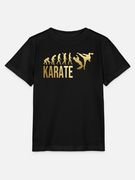 Evolution Karate - Stanley/Stella Kinder T-Shirt MINI CREATOR - Schwarz