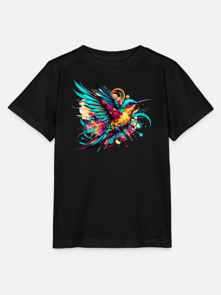 Kolibri - Stanley/Stella Kinder T-Shirt MINI CREATOR - Schwarz