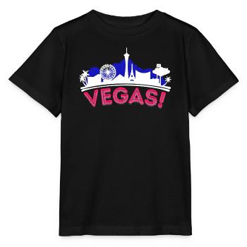 Poker Casino Royal Flush Card Game Vegas Gambling - Stanley/Stella MINI CREATOR Kids’ T-Shirt - black - Front - Mikhail (115cm)