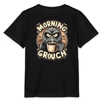 Morgenmuffel - Stanley/Stella Kinder T-Shirt MINI CREATOR  - Schwarz - Vorne - Mikhail (115cm)