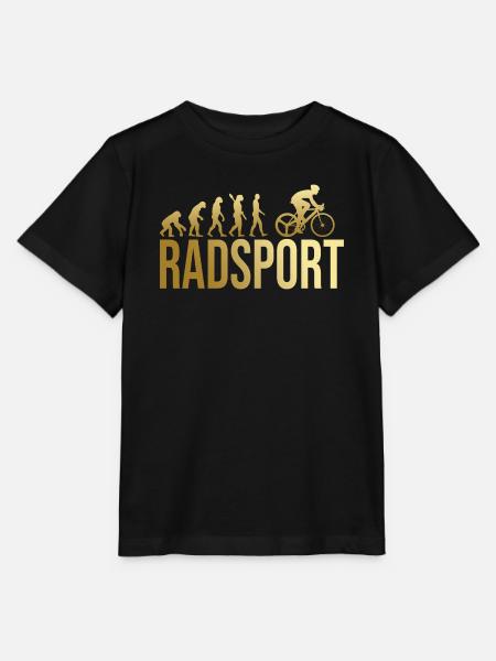 Evolution Radsport - Stanley/Stella Kinder T-Shirt MINI CREATOR  - Schwarz
