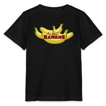 ALL BANANA - Stanley/Stella MINI CREATOR Kids’ T-Shirt - black - Front - Mikhail (115cm)