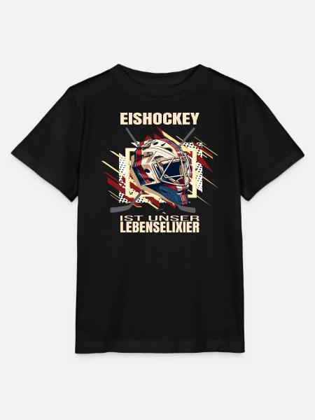 Eishockey ist unser Lebenselixier - Stanley/Stella Kinder T-Shirt MINI CREATOR  - Schwarz