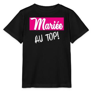 MARIEE - T-shirt bio MINI CREATOR Stanley/Stella Enfant - noir - Devant - Mikhail (115cm)