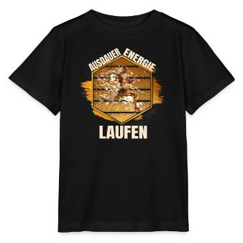 Ausdauer - Energie - Stanley/Stella Kinder T-Shirt MINI CREATOR  - Schwarz - Vorne - Mikhail (115cm)