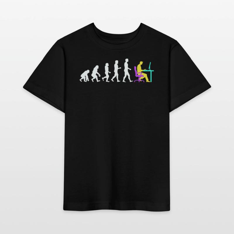 Developer Evolution Computergeek Open Source Stanley/Stella MINI CREATOR Kids’ T-Shirt