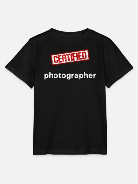 Photograph - Stanley/Stella Kinder T-Shirt MINI CREATOR - Schwarz