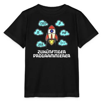Css Coden Developer Statement C++ Php Java Debug - T-shirt bio MINI CREATOR Stanley/Stella Enfant - noir - Devant - Mikhail (115cm)