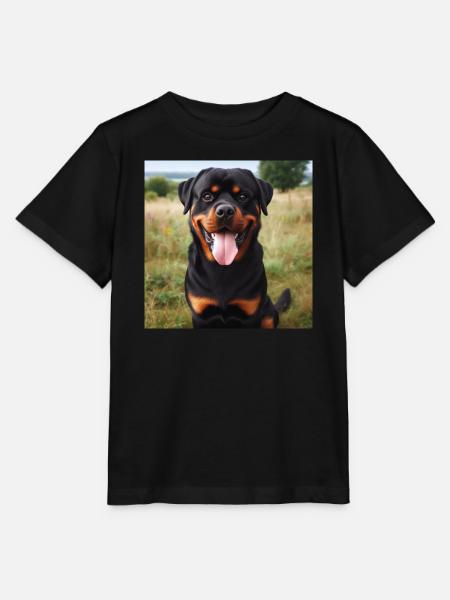 Rottweiler - Stanley/Stella Kinder-T-shirt MINI CREATOR  - zwart