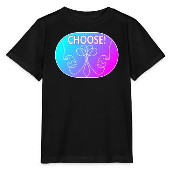 Strichzeichnung - Wählen Sie - Stanley/Stella Kinder T-Shirt MINI CREATOR  - Schwarz - Vorne - Mikhail (115cm)