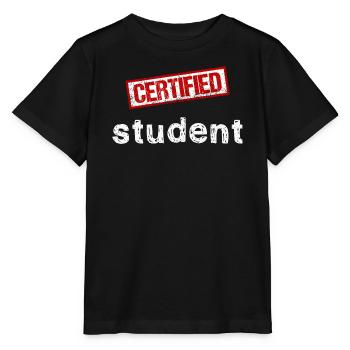 Student - Stanley/Stella Kinder T-Shirt MINI CREATOR  - Schwarz - Vorne - Mikhail (115cm)
