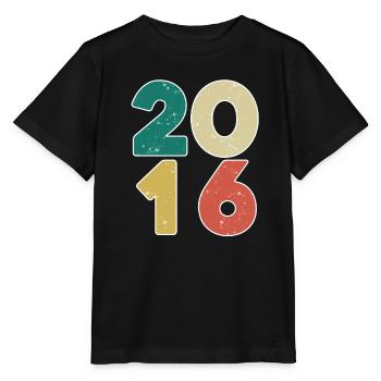 2016 - Year 2016 - Year 2016 - Stanley/Stella MINI CREATOR Kids’ T-Shirt - black - Front - Mikhail (115cm)