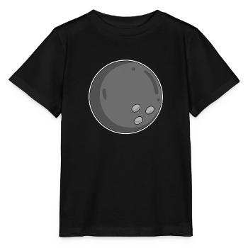 Bowling Ball Ball Black - Stanley/Stella MINI CREATOR Kids’ T-Shirt - black - Front - Mikhail (115cm)