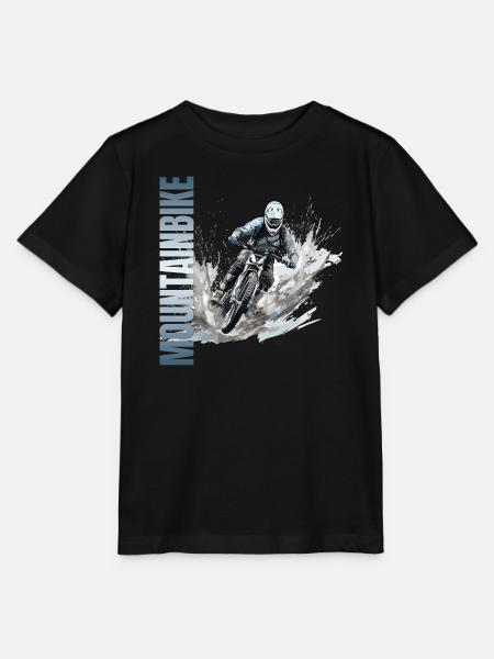 Mountainbike - Stanley/Stella Kinder T-Shirt MINI CREATOR - Schwarz