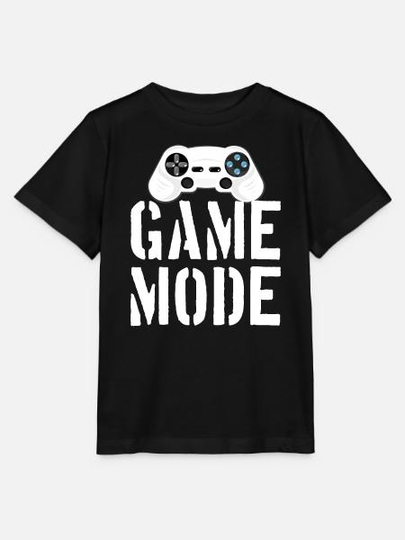 Game Mode - Stanley/Stella Kinder T-Shirt MINI CREATOR - Schwarz