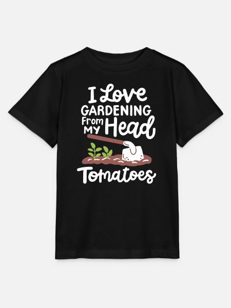 Garten Gartenarbeit - Stanley/Stella Kinder T-Shirt MINI CREATOR  - Schwarz