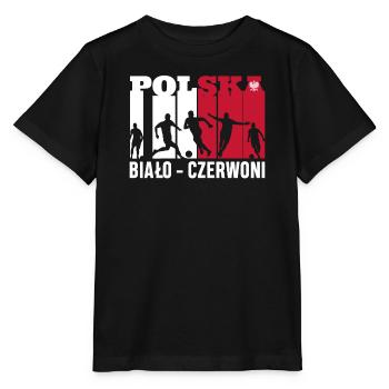 Polnischer Fußball - Stanley/Stella Kinder T-Shirt MINI CREATOR  - Schwarz - Vorne - Mikhail (115cm)