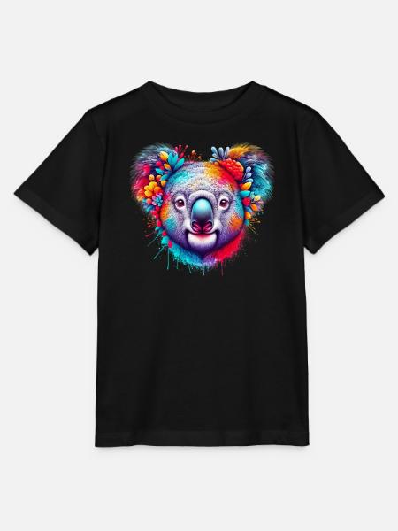 Koala - Stanley/Stella Kinder T-Shirt MINI CREATOR - Schwarz
