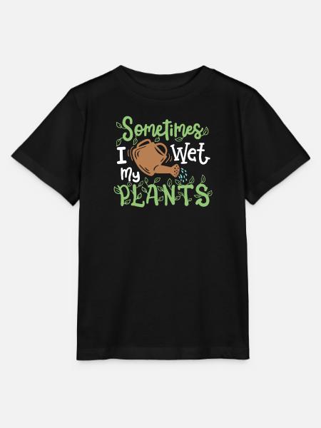 Pflanzen Gartenarbeit - Stanley/Stella Kinder T-Shirt MINI CREATOR - Schwarz