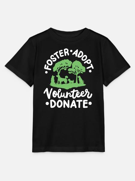 Hunderettung Tierheim - Stanley/Stella Kinder T-Shirt MINI CREATOR - Schwarz