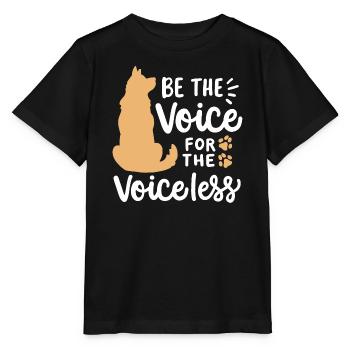 Hunderettung Tierrechte - Stanley/Stella Kinder T-Shirt MINI CREATOR  - Schwarz - Vorne - Mikhail (115cm)