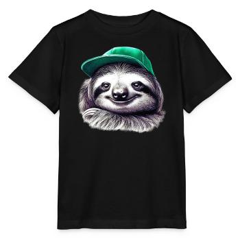 Paresse - T-shirt bio MINI CREATOR Stanley/Stella Enfant - noir - Devant - Mikhail (115cm)