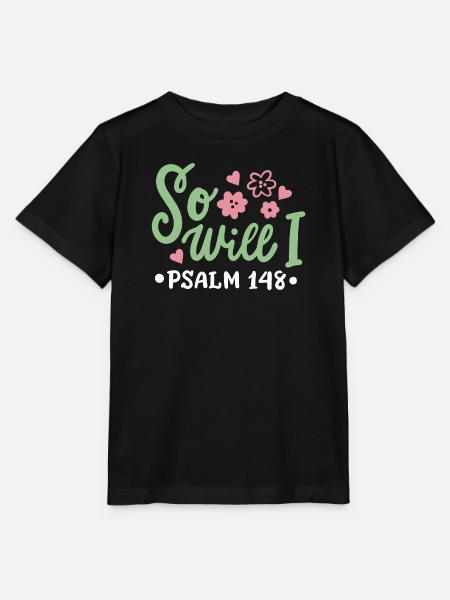 Christlich Glaube Bibelvers - Stanley/Stella Kinder T-Shirt MINI CREATOR - Schwarz