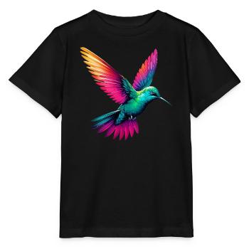 Colibri - T-shirt bio MINI CREATOR Stanley/Stella Enfant - noir - Devant - Mikhail (115cm)