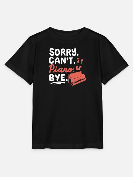 Piano Pianist - Stanley/Stella Kinder T-Shirt MINI CREATOR - Schwarz