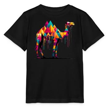 Chameau - T-shirt bio MINI CREATOR Stanley/Stella Enfant - noir - Devant - Mikhail (115cm)