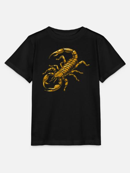 Skorpion Spinnentiere Scorpion Lustige Skorpione - T-shirt MINI CREATOR barn från Stanley/Stella - svart