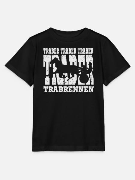 Dekoratives Traber Design - Stanley/Stella Kinder T-Shirt MINI CREATOR  - Schwarz